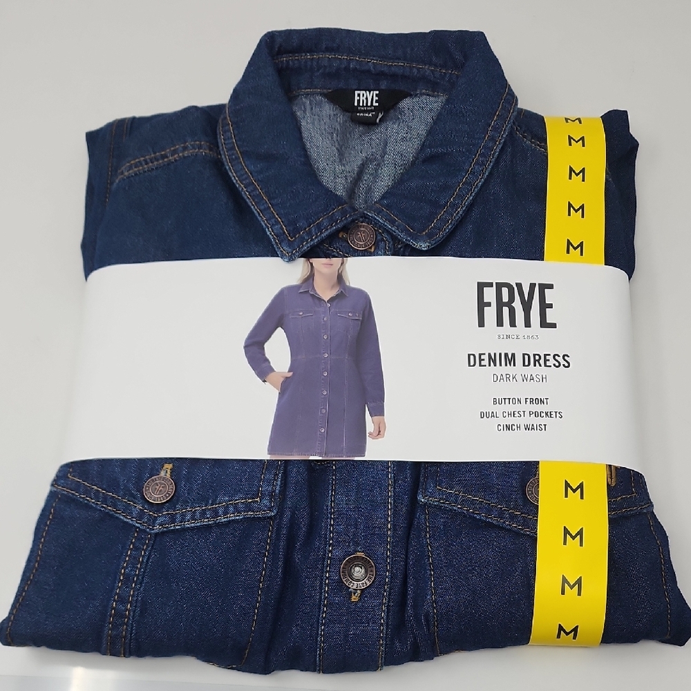 FRYE Women's Dark Blue Denim Jacket